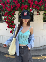 check crop shirts