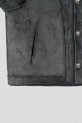 MG mink puffer tweed reversible jacket (2 colors)
