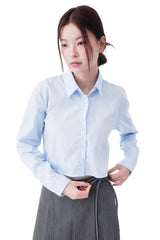  LINE BALANCE CROP SHIRT