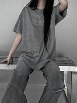 [unisex] pigment cross overfit short sleeve T (2color)