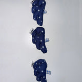 Flying Denim Star Keyring