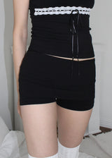 LACE RIBBON SLEEVELESS