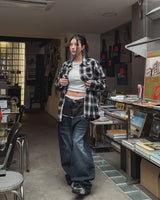 (UNISEX) ブリーウェスタンチェックシャツ
