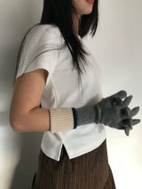 [MD Pick]ベイスリットカットアウトTシャツ (5color)