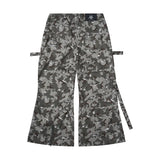 "005 MILY"" CAMO FLAG CARGO PANTS"