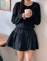 Winter Daily Basic Round Knit (11color)