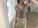 ROMANCE LACE TEE (4color)