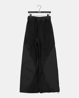 Vnon fleece padded nylon color two-way pants
