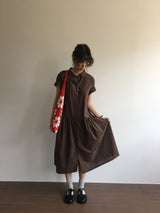 ウォルナットシャツワンピース (2oclor)