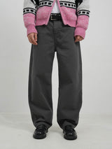 USA cotton curved pants 5color