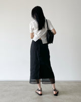 Riable wrap tie blouse