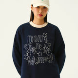 [UNISEX]ドントスペンドカラーブロックマントゥマン