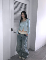 Bocchi layered top (2 color) 
