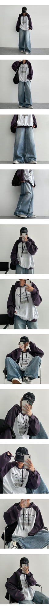 [3-tier length] [S–3XL]イートンウォッシングサイドスナップワイドデニムパンツ (4 colors)