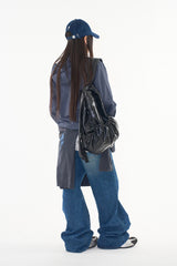 ループチェックフーディージップアップジャンパー