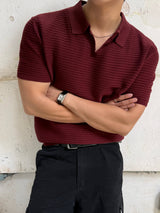 Road collar knit