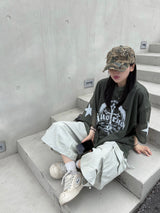 cation d-ring bermuda pants