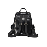 Nostalgia chubby Backpack Leather Black