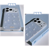 ウィンタースノーマンスノーフレークマットiPhoneケース