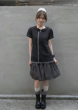 Lean Bow Blouse (black)