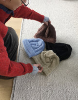 No.1527 F fur BEANIE (4color)