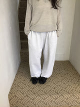 ディアスバンディングワイドスウェットパンツ(3c)