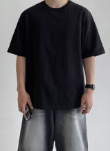 エッセンシャルオーバーフィットコットンショートスリーブTシャツ