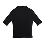 ロコバートンハーフハイネック7分丈Tシャツ