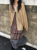 サマー ルーズフィット カーディガン