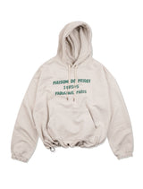 UNISEX Bendable Semi-Oversized Fit Hoodie Oatmeal (FCF1TS321M)