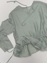 Rose Frill Loose Fit Blouse