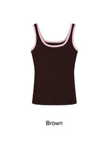 Lean Color Matching Line Sleeveless