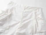 String Pocket Layered Wide Pants 232401216