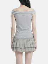 Lema Layered Tie T-shirt