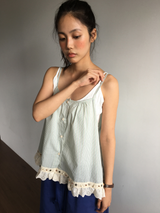 Clue Pearl Punched Bustier (2color)