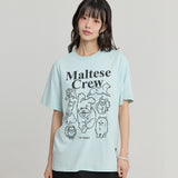 Maltese Crew Line Graphic Half Sleeve T-shirt