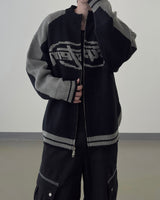 Corel Two-Way Raglan Knit Zip-Up