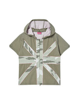 CROSS PATCH HOODIE (KHAKI)