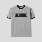 [S/S] デニムパッチリングハーフTシャツ(2color)