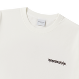 25SS ブレードロゴショートスリーブTシャツ クリーム