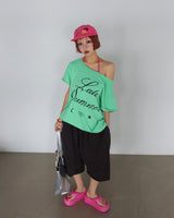 6 color halter neck cap built-in inner bra top
