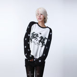 SEXXDEVIL "DESIRE" スターワッフルTシャツ