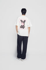 24FW ベリーコラージュロゴパンツ ブラック