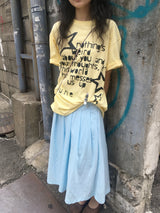 ボタン プリーツ スカート
