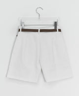 Tsubasa Basic Pintuck Shorts (Belt Set)