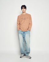 25FW TAPERED FIT WASHING DENIM PANTS BLUE