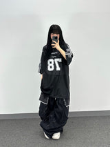 クラックローエッジカーゴパンツ