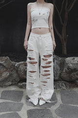 inner flow drawing top (white)
