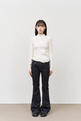 (W) Rider Low-rise Bootscut Denim