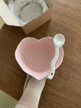 Dear voile bowl : baby pink